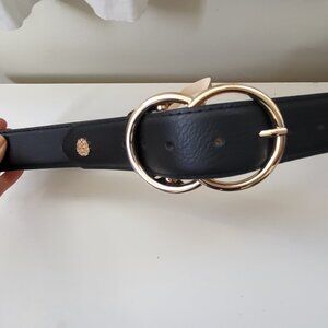 Black Leather Belt